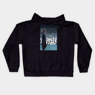 The Way Out Was Through Kids Hoodie